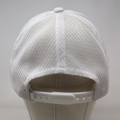 Travis Mathew Since 2007 Snapback Trucker Hat White One Size Mesh Back