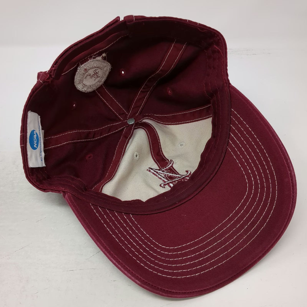 Alabama Crimson Tide NCAA Captivating Headgear Red Baseball Cap OSFM Hat Stitch
