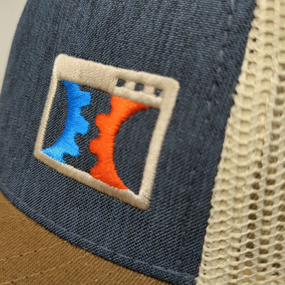 Outdoor Cap Snapback Trucker Hat Multi One Size Mesh Back Colorblock