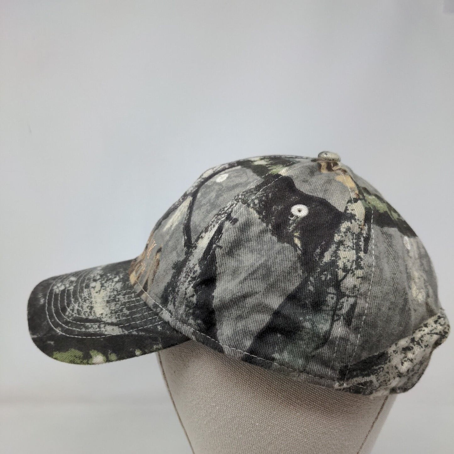 Copiah Bank Make Our Bank Your Bank Strapback Hat Camouflage One Size 6 Panel