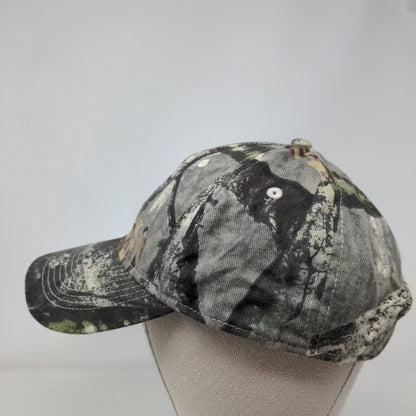 Copiah Bank Make Our Bank Your Bank Strapback Hat Camouflage One Size 6 Panel