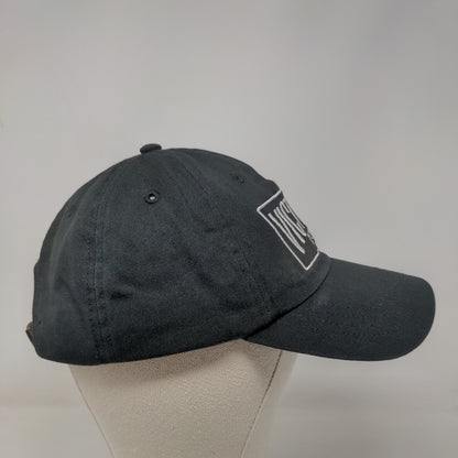 Victoria Sport Slideback Hat Black One Size Adjustable Embroidered 6 Panel