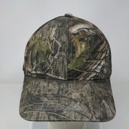 Outdoor Cap Strapback Mesh Back Trucker Hat Camouflage OSFM Blank