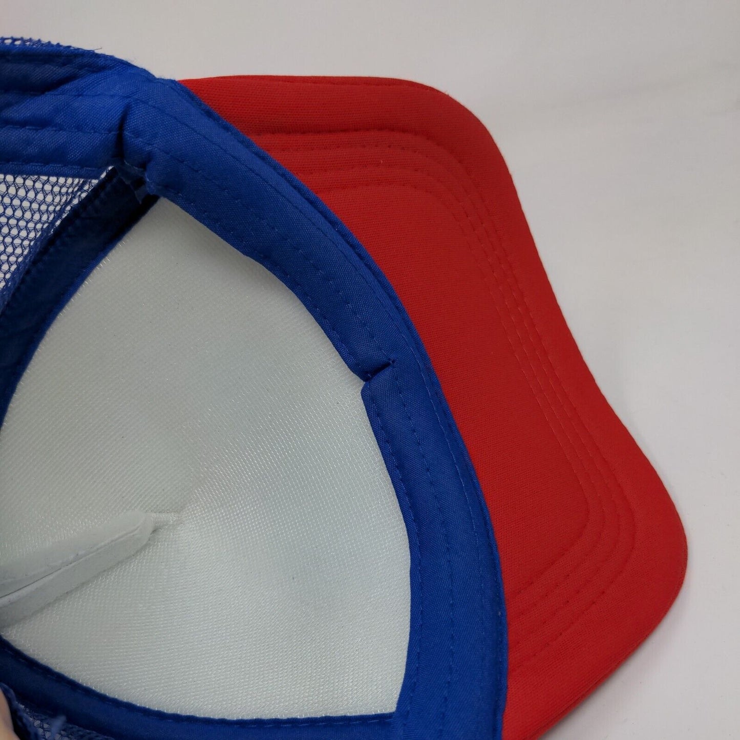 It's Not Gonna Lick Itself Snapback Trucker Hat Multi One Size Colorblock