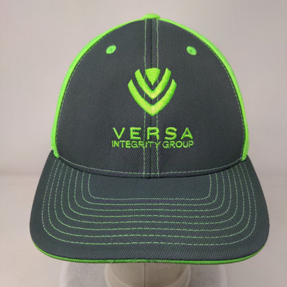 Versa Integrity Group Fitted Mesh Back Trucker Hat Multi S/M Embroidered