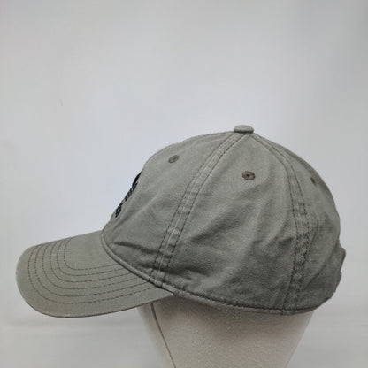 Adidas Slideback Hat Brown OSFM Adjustable Embroidered Trefoil Vented Holes