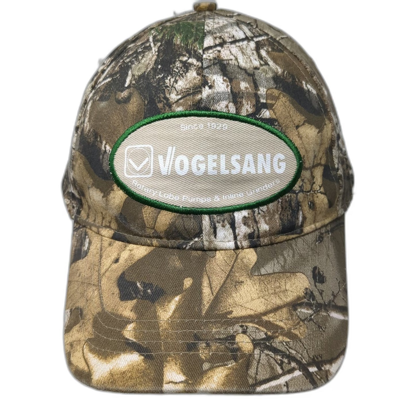 Vogelsang Baseball Cap Brown Camo One Size Realtree Industrial Pump Grinder Hat