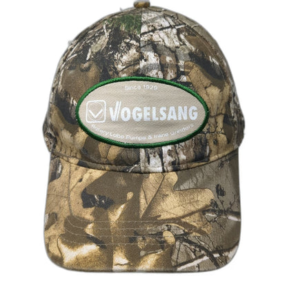 Vogelsang Baseball Cap Brown Camo One Size Realtree Industrial Pump Grinder Hat