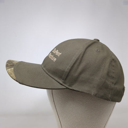 DuPont Range and Pasture Strapback Hat Green OSFA Lined Camouflage Cap America