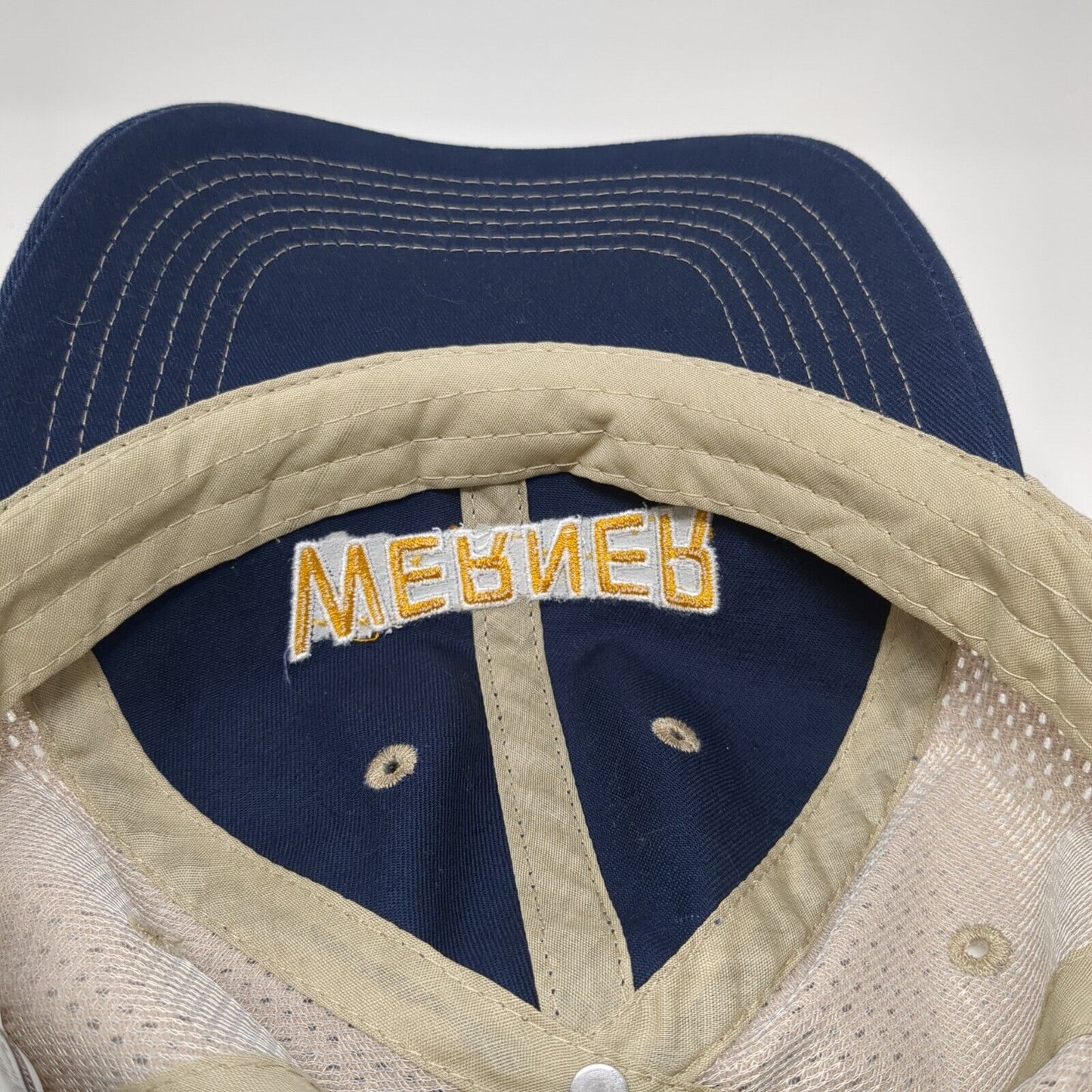 Werner Strapback Hat Multicolor One Size Adjustable Colorblock Mesh