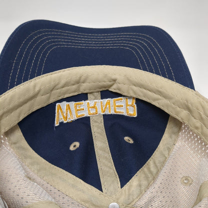 Werner Strapback Hat Multicolor One Size Adjustable Colorblock Mesh