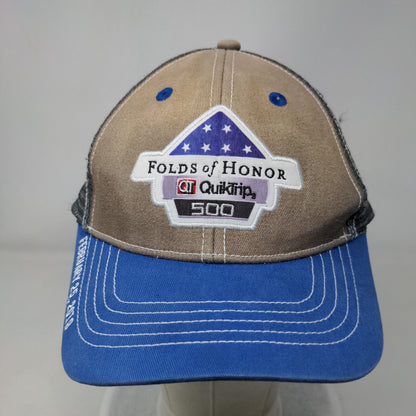 Folds of Honor QuikTrip 500 Strapback Trucker Hat Multicolor One Size Mesh Back