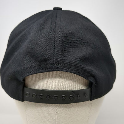 Unionwear Snapback Black One Size US Marines EGA Logo Embroidery Made USA Hat