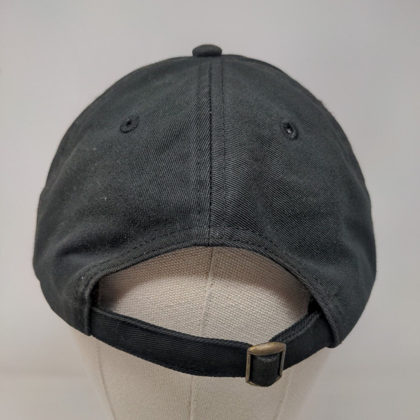 Victoria Sport Slideback Hat Black One Size Adjustable Embroidered 6 Panel