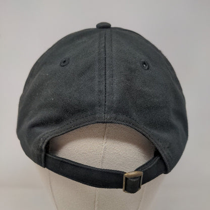 Victoria Sport Slideback Hat Black One Size Adjustable Embroidered 6 Panel
