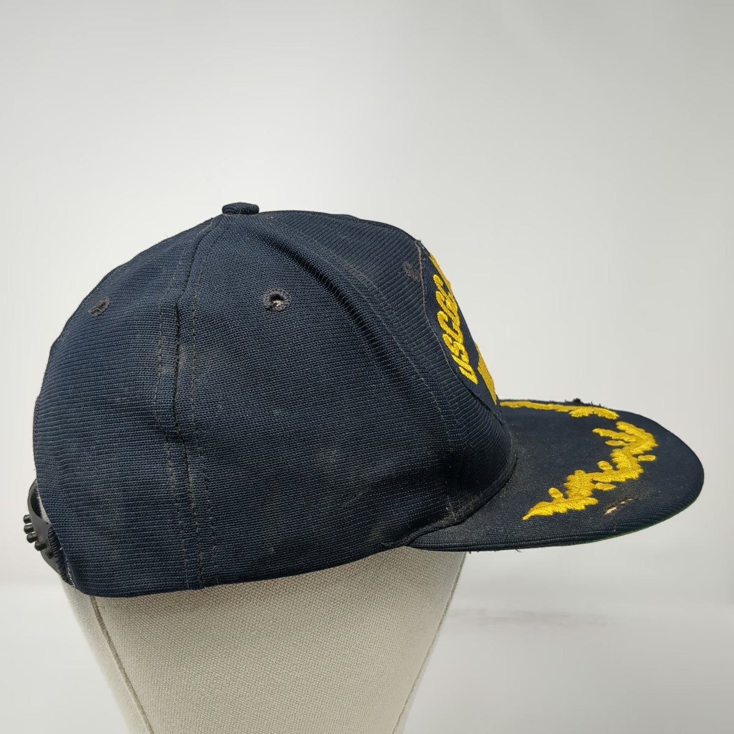 CAP-ID Snapback Blue Hat One Size USCGC Northwind WAGB-282 Scrambled Eggs USA