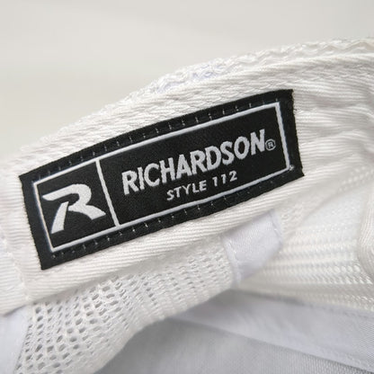 Richardson Trucker Hat Black Gray One Size Simplot Western Stockmens Snapback