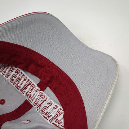 Joe's Sports Wear Washington State Cougars NCAA Gray One Size Cap Hat Strapback