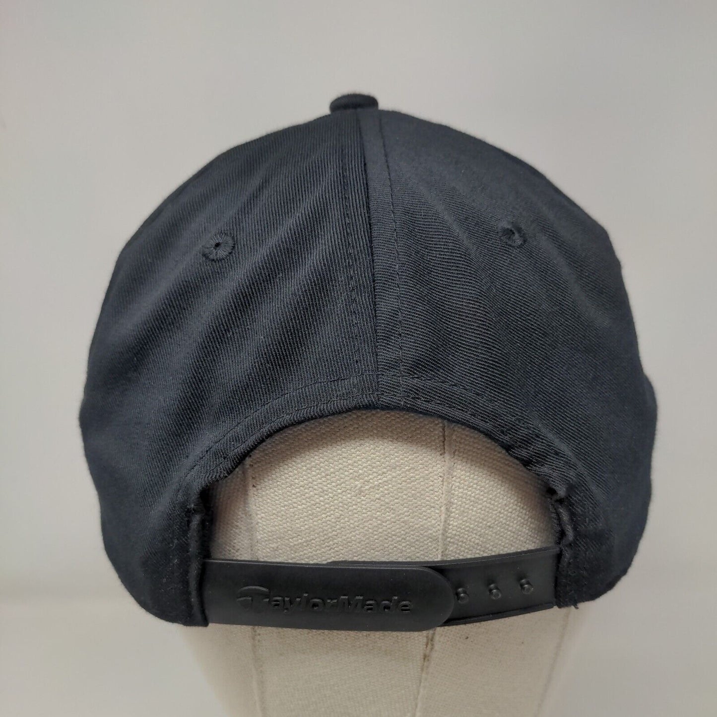 Made 79 Snapback Hat Black OSFA Adjustable 6 Panel Vent Holes TaylorMade