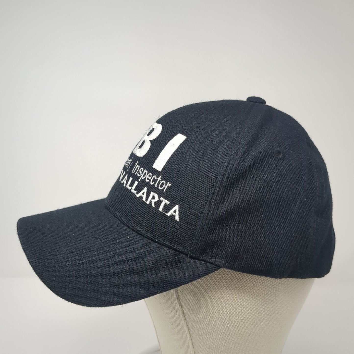 FBI Female Body Inspector Puerto Vallarta Baseball Cap Black One Size Adjustable