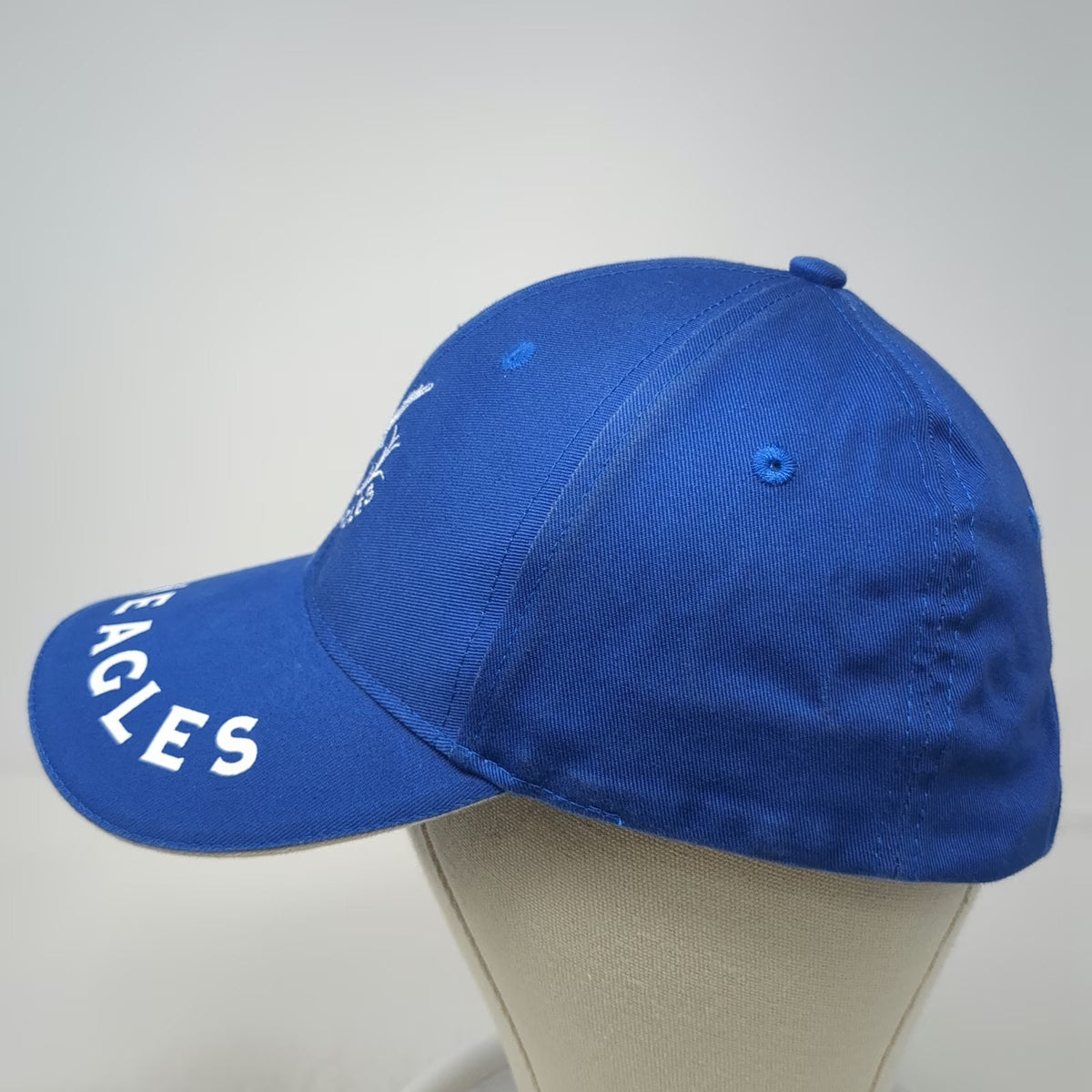 Level 4 Golf Gleneagles Scotland Logo Baseball Cap Blue One Size Slideback Hat