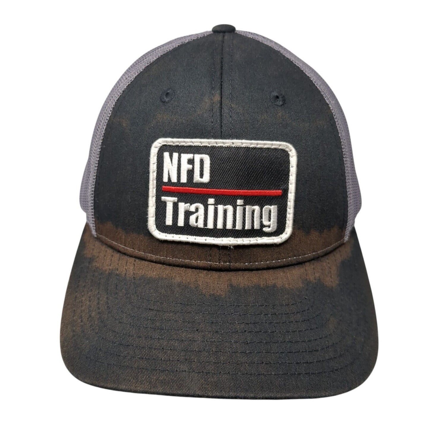 NFD Training Snapback Mesh Back Trucker Hat Black M/L Richardson
