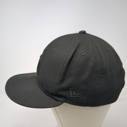 New Era Los Angeles Dodgers MLB Snapback Hat Black OSFM 9FIFTY Gray Underbrim