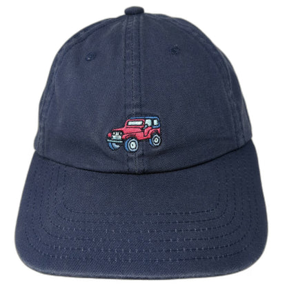 Vineyard Vines Blue One Size Baseball Cap Red SUV Jeep Off-Road Truck Cotton Hat