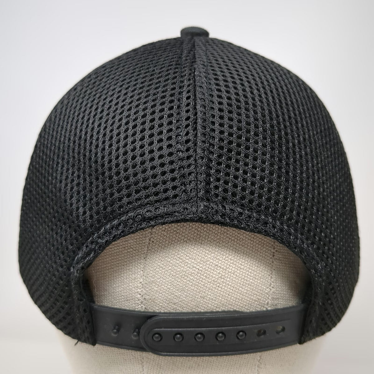 Quake City Caps Republic Services Star Logo Trucker Hat Black One Size Snapback