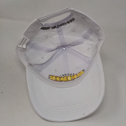 Mr. Beer Home Brewery Strapback Hat White One Size Embroidered 6 Panel