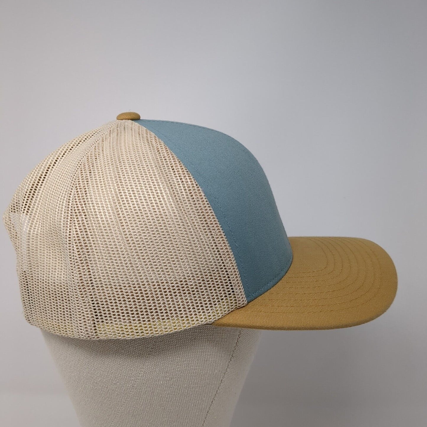 Pacific Headwear Snapback Trucker Hat Multicolor One Size Adjustable Mesh Back