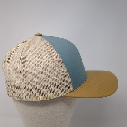 Pacific Headwear Snapback Trucker Hat Multicolor One Size Adjustable Mesh Back