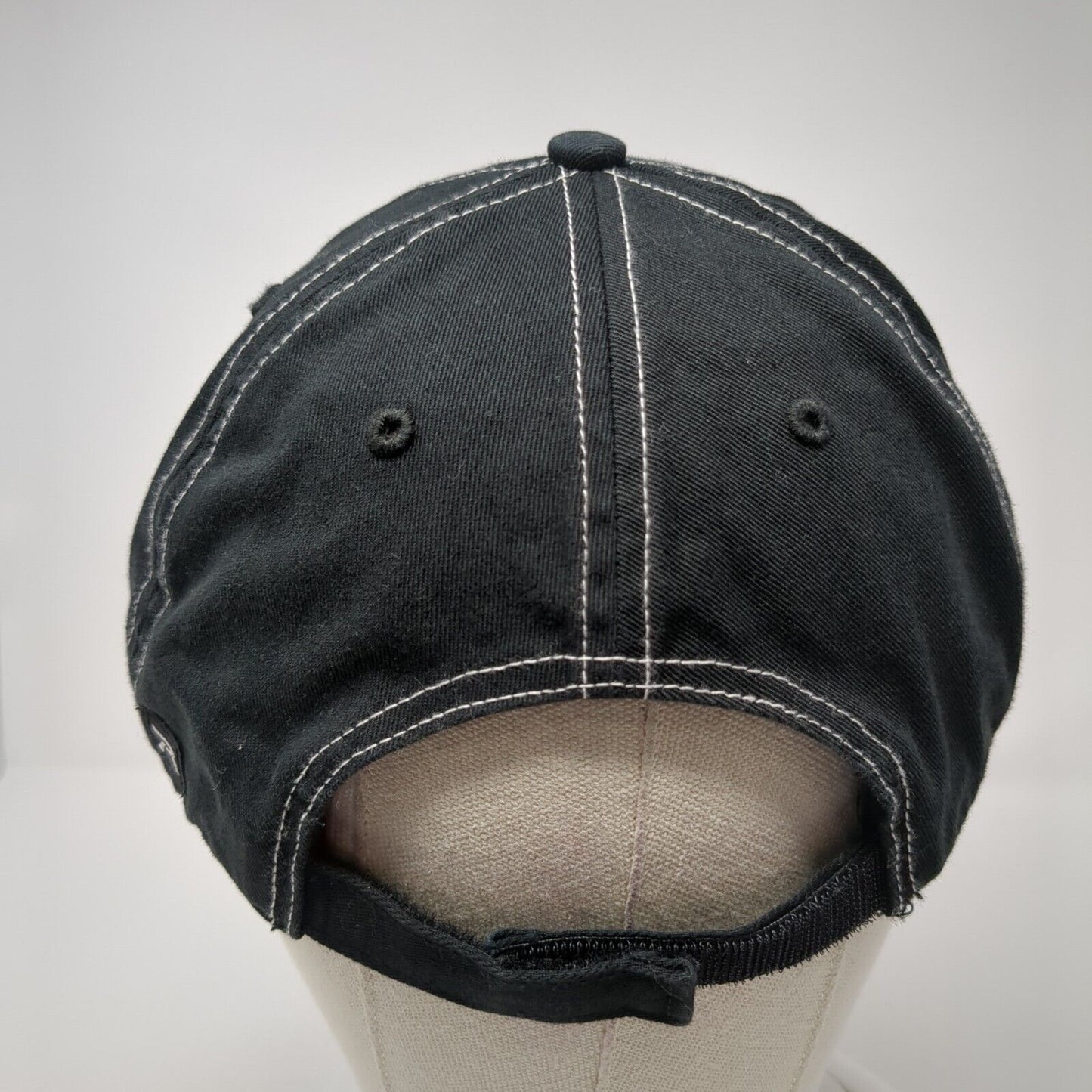 Field House Sports Center Strapback Hat Black OS Adjustable Richardson Cotton
