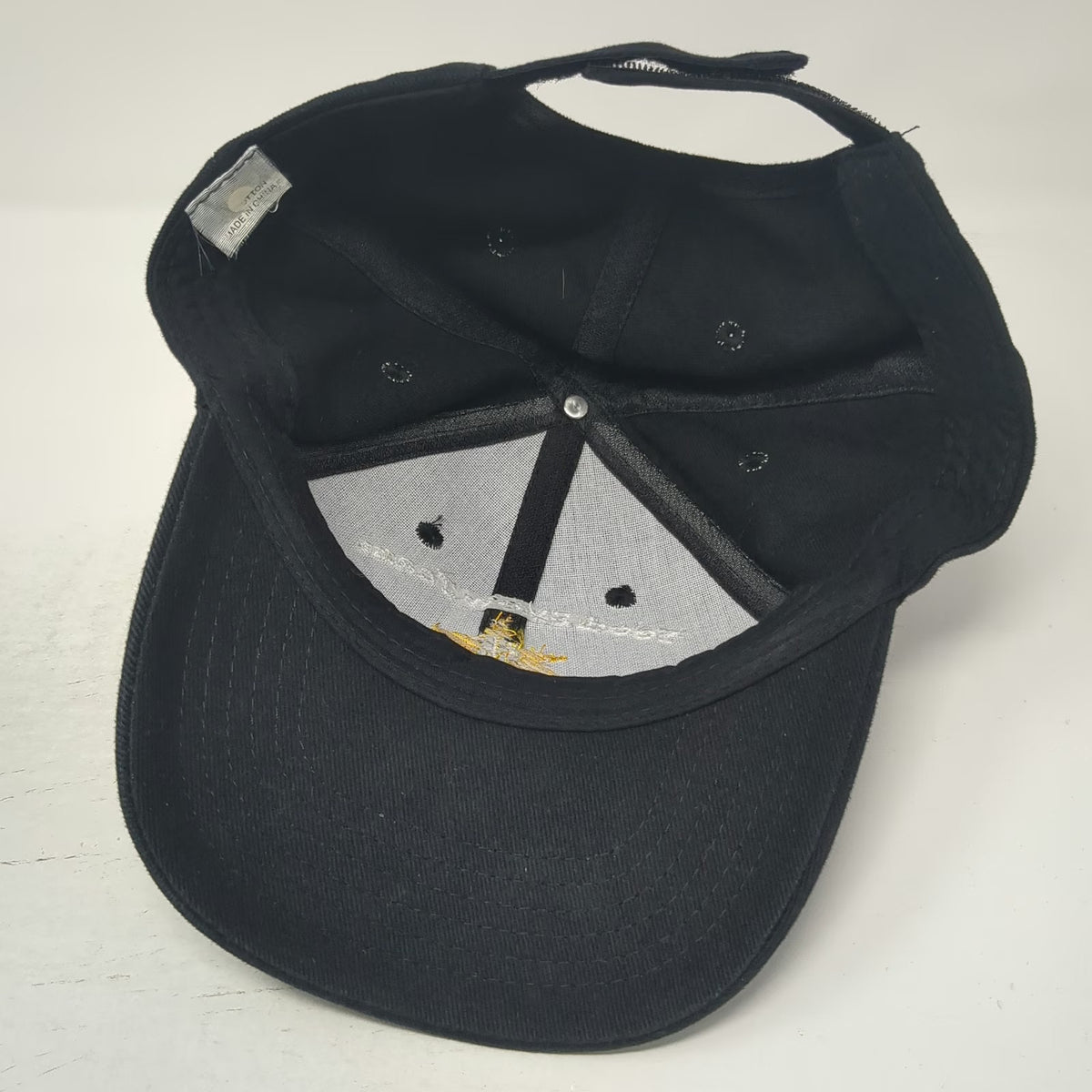 Baseball Cap Black One Size Gordon Food Service Food Show Team Strapback Hat
