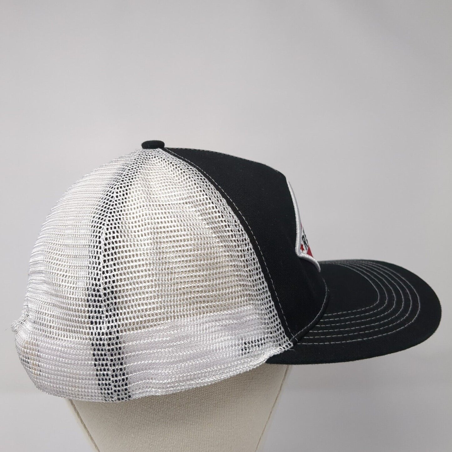 Redneck Snapback Mesh Back Trucker Hat Black One Size Cowboy Hardware