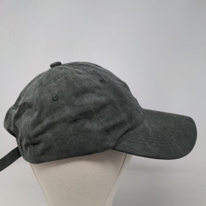 Unbranded Men's Slideback Hat Gray Adjustable Blank 100% Cotton