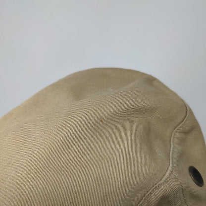 Haband Bucket Hat Tan Large Solid Blank Vent Holes Cotton Outdoor
