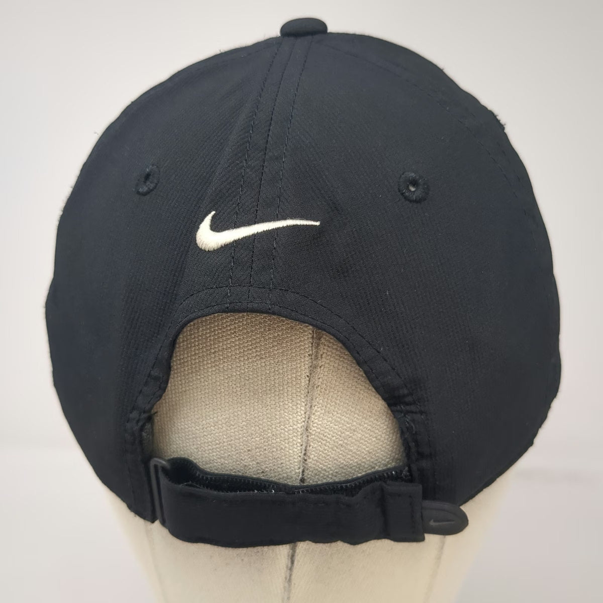 Nike Baseball Cap Black One Size Dri-FIT Legacy91 Builders Capital Swoosh Hat