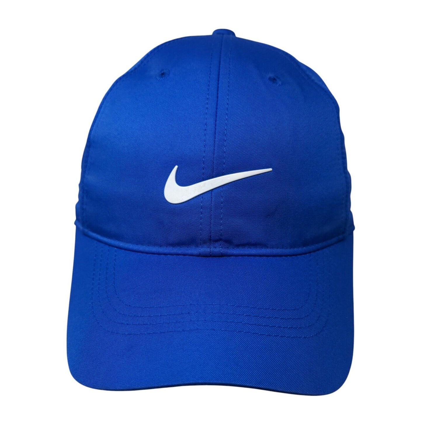 Nike Golf Strapback Hat Blue OSFM Swoosh Dutch Bros Boise 6 Panel