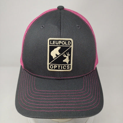 Leupold Optics Snapback Trucker Hat Multicolor OSFA Adjustable Mesh Back