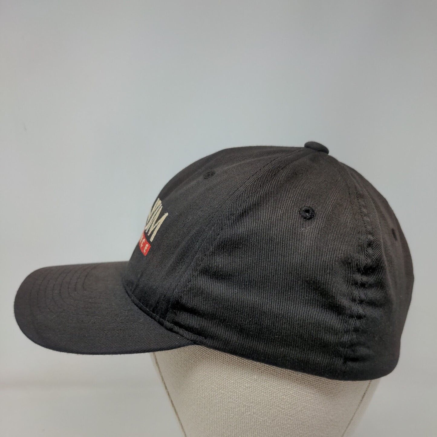 Platinum Performance Fitted Hat Black S/M Black Embroidered Flexfit