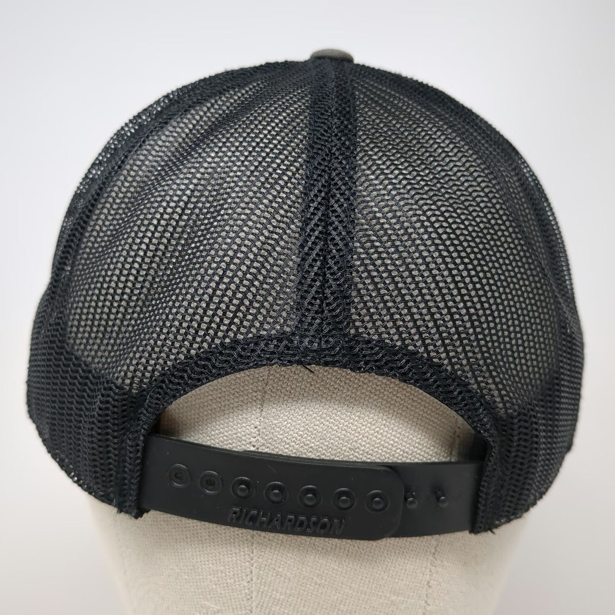 Richardson Trucker Hat Gray Black One Size ABC Supply Co 211 Bradenton Florida