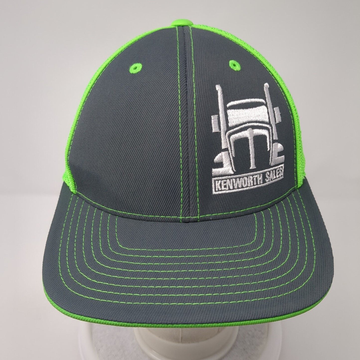 Kenworth Sales Fitted Trucker Hat Multicolor 6 7/8-7 3/8 Mesh Pacific Headwear