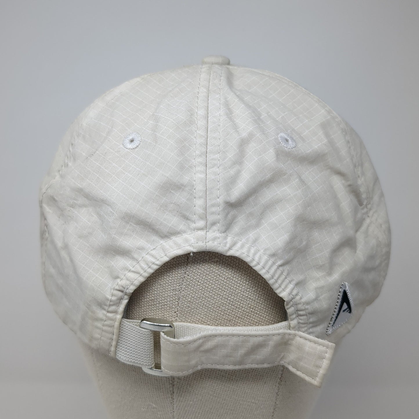The Quarry Strapback Baseball Cap Beige One Size Adjustable Embroidered Antigua
