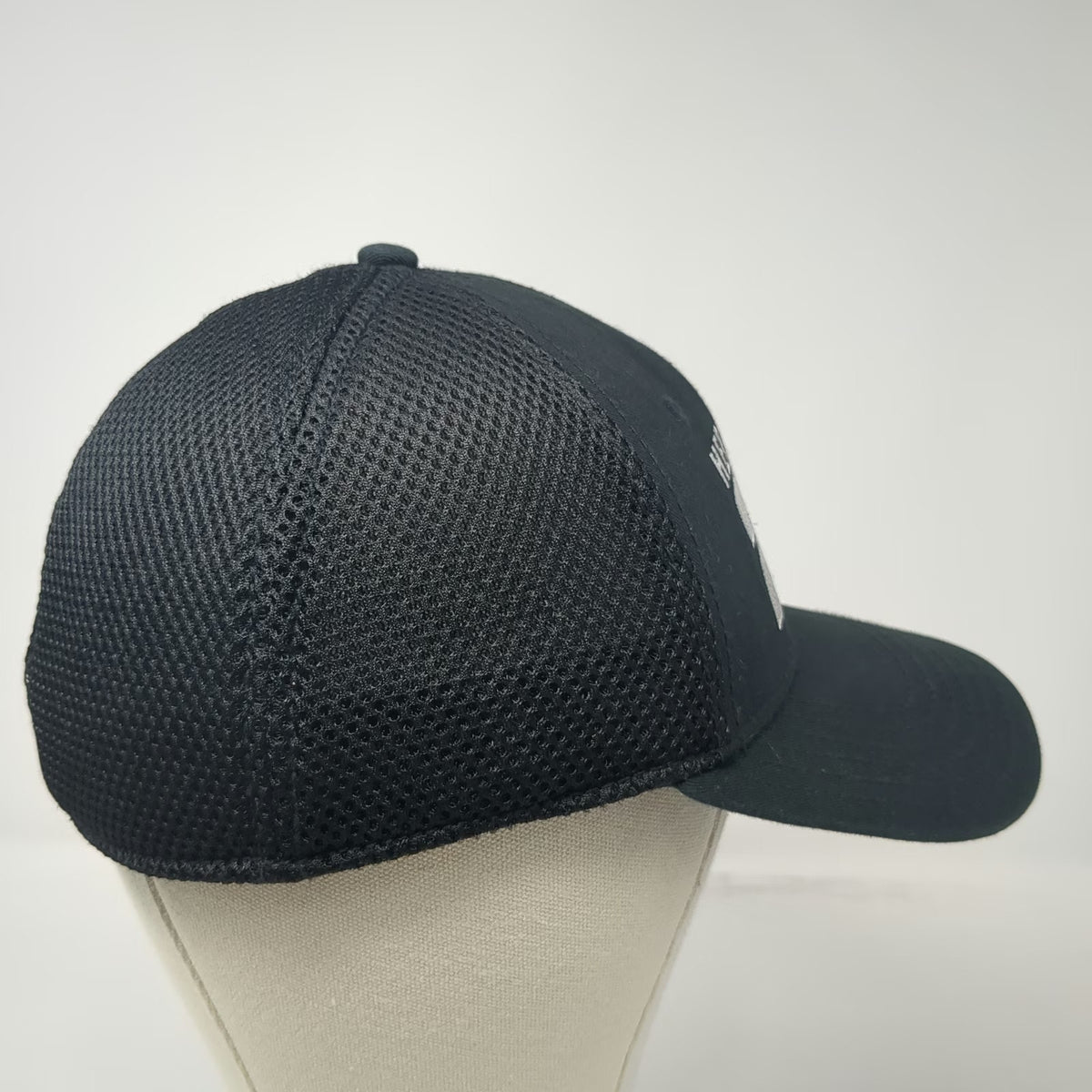 A-Flex Herbalife 24 Baseball Cap Black XL Fitted Mesh Back Embroidered Hat