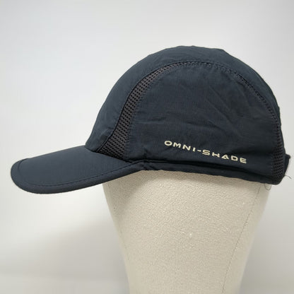 Columbia Baseball Cap Black One Size PFG Performance Fishing Gear Mesh Nylon Hat