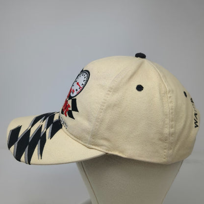 Kudzu Red Line Racing Lubricants Baseball Cap Beige One Size Snapback Hat Logo
