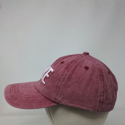 Love Slideback Hat Red One Size Embroidered Adjustable Vent Holes