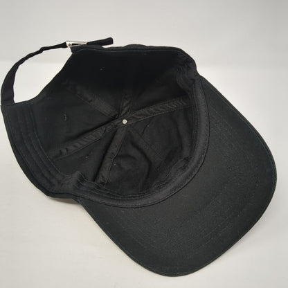 Hollyland Brand Day Slideback Hat Black One Size Adjustable Embroidered