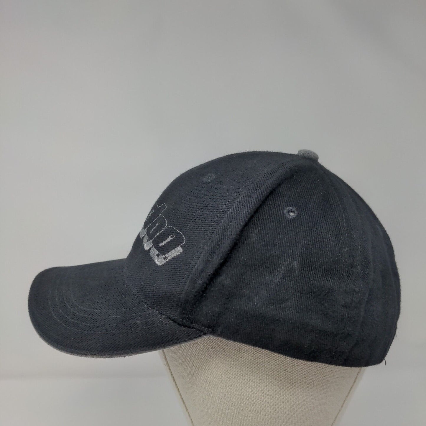 Ski-Doo Bombardier Strapback Hat Black OSFA Adjustable Embroidered